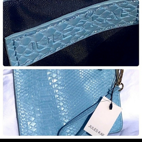 New!!! Jules Kae vegan leather wristlet - Picture 3 of 4